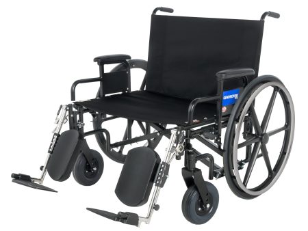 Graham Field Regency XL 2000 Heavy Duty Bariatric Wheelchair - 34  x 20  Fashion