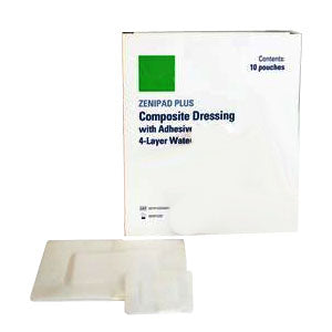 ZeniPAD PLUS Composite dressing with adhesive border - Pack of 10 Online