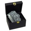 Fotodiox Crystal Camera - 4 5 Sized Replica of Rolleiflex 2.8 Camera w  Zeiss Planar 80mm lens; Paperweight, Book Shelf, Bookends Discount