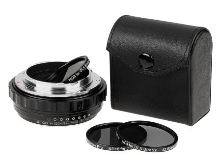 Fotodiox DLX Stretch Lens Adapter - Compatible with Nikon F Mount (G-Type) Lens to L-Mount Alliance Mirrorless Cameras with Macro Focusing Helicoid and Magnetic Drop-In Filters For Sale