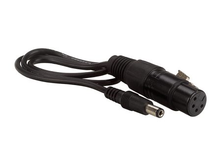 Fotodiox Power Adapter C1 Cable - 4-Pin XLR Female to 2.1mm Barrel DC (17 inches) For Sale