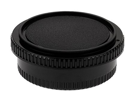 Fotodiox Camera Body & Rear Lens Cap Set for All Canon FD FL Compatible Cameras & Lenses - Black on Sale