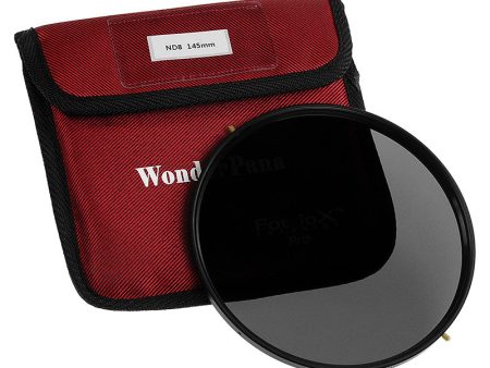 Fotodiox Pro 145mm Neutral Density 8 (3-Stop) Filter - Coated ND8 Filter (works with WonderPana 145 & 66 Systems) For Sale