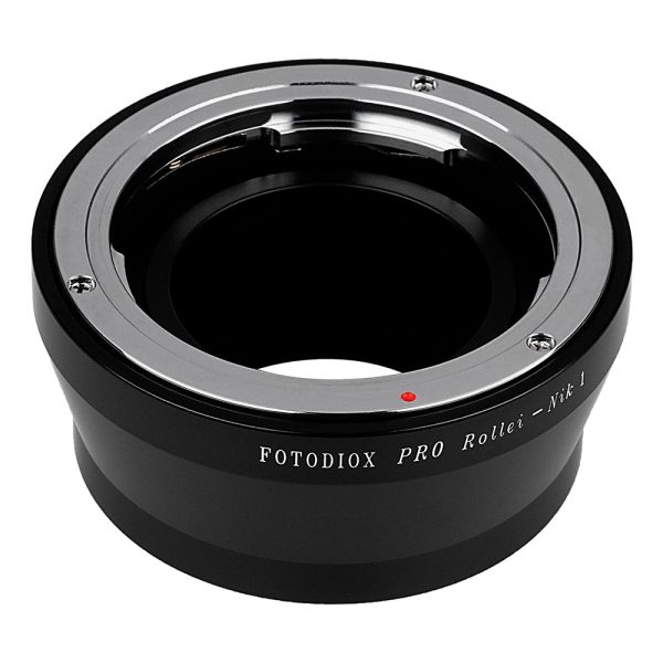 Fotodiox Pro Lens Adapter - Compatible with Rollei 35 (QBM, SL35) SLR Lenses to Nikon 1-Series Mirrorless Cameras For Sale