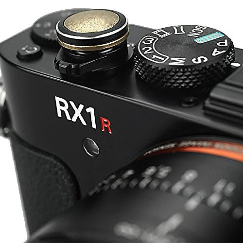 Fotodiox Pro Soft Shutter Release Button for Sony RX1R II - Specially Designed Low-Profile Brass 12mm Button for Sony Cyber-Shot DSC-RX1R II (DSC-RX1RM2) Compact Digital Camera Hot on Sale