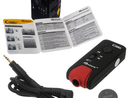 Aputure Remote Combo - Infrared and Cordless Remote Camera Trigger Online Hot Sale