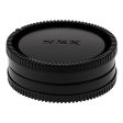 Fotodiox Camera Body & Rear Lens Cap Set for All Sony Alpha E-Mount Compatible Cameras & Lenses Fashion