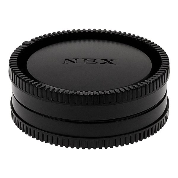 Fotodiox Camera Body & Rear Lens Cap Set for All Sony Alpha E-Mount Compatible Cameras & Lenses Fashion