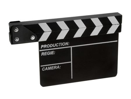 Fotodiox Movie Clapboard (Clapper), Production Slate, Directors Slate Board - 6.5x10.5in Size Discount