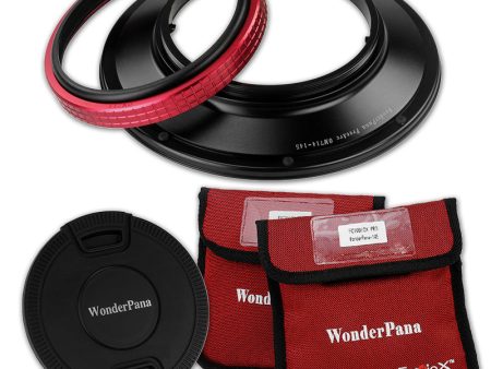 WonderPana Filter Holder for Olympus 7-14mm f 4.0 Zuiko ED Zoom Lens (OM-4 3 Format) - Ultra Wide Angle Lens Filter Adapter Fashion