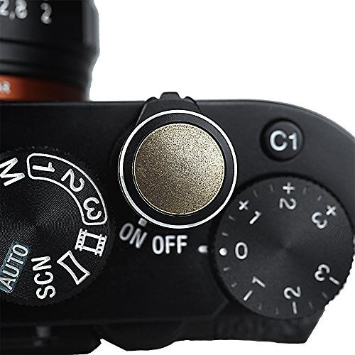 Fotodiox Pro Soft Shutter Release Button for Sony RX1R II - Specially Designed Low-Profile Brass 12mm Button for Sony Cyber-Shot DSC-RX1R II (DSC-RX1RM2) Compact Digital Camera Hot on Sale