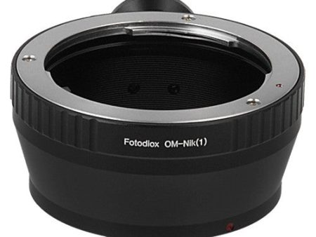 Fotodiox Lens Adapter - Compatible with Olympus Zuiko (OM) 35mm SLR Lenses to Nikon 1-Series Mirrorless Cameras Online Sale