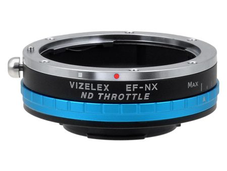 Vizelex ND Throttle Lens Adapter - Compatible with Canon EOS (EF   EF-S) D SLR Lenses to Samsung NX Mount Mirrorless Cameras with Built-In Variable ND Filter (2 to 8 Stops) Discount