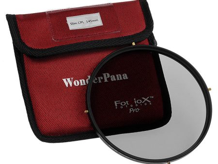 Fotodiox Pro 145mm Slim Circular Polarizer Filter - CPL Filter for WonderPana 145 & FreeArc Systems Online Sale