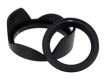 Fotodiox Reversible Lens Hood Kit with Cap - Reversible Tulip Flower Hood w Cap for Kit Lenses with 37, 40.5, 43, 46, 49, 52mm Threads Discount