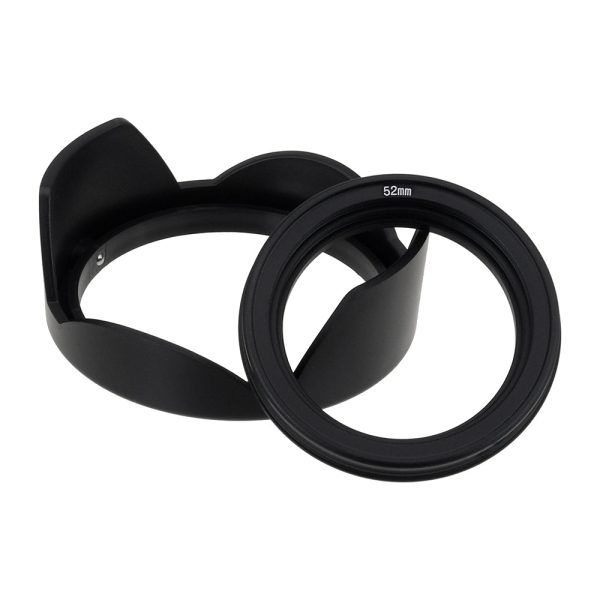 Fotodiox Reversible Lens Hood Kit with Cap - Reversible Tulip Flower Hood w Cap for Kit Lenses with 37, 40.5, 43, 46, 49, 52mm Threads Discount