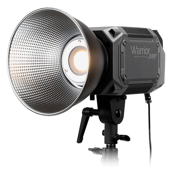 Fotodiox Pro Warrior 200X Bicolor LED Light - High-Intensity 200W Tungsten to Daylight Color (2700-6500k) LED Light for Still and Video Fashion