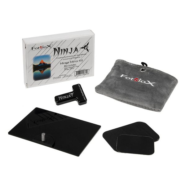 Ninja Mirage Mirror Kit - Creative Universal & Magnetic Accessories for Smartphones: Ninja Magnetic Core, Mirage Mirror Supply