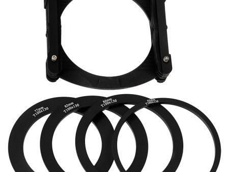 Fotodiox Pro 100mm Filter Holder and Lens Adapter Ring - Compatible with Fotodiox Pro 100x135mm Filters and Cokin Z-Pro (Large) Series Filters Discount