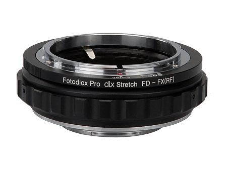 Fotodiox DLX Stretch Lens Mount Adapter - Canon FD & FL 35mm SLR lens to Fujifilm Fuji X-Series Mirrorless Camera Body with Macro Focusing Helicoid and Magnetic Drop-In Filters For Sale