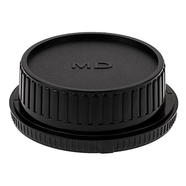 Fotodiox Camera Body & Rear Lens Cap Set for All Minolta SR MD MC Compatible Cameras & Lenses - Black on Sale