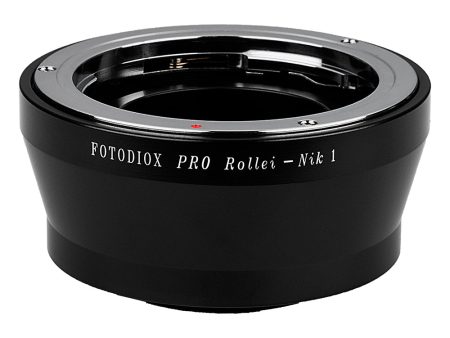 Fotodiox Pro Lens Adapter - Compatible with Rollei 35 (QBM, SL35) SLR Lenses to Nikon 1-Series Mirrorless Cameras For Sale