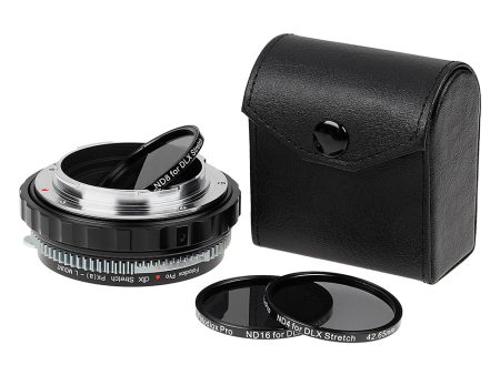 Fotodiox DLX Stretch Lens Adapter - Compatible with Pentax K Auto Focus (PK AF) Mount Lens to L-Mount Alliance Mirrorless Cameras with Macro Focusing Helicoid and Magnetic Drop-In Filters Cheap