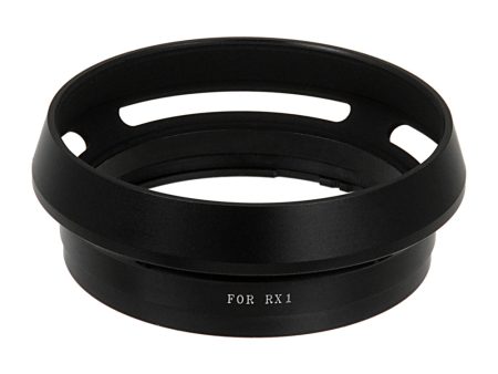 Fotodiox Lens Hood for the Sony Cyber-Shot DSC-RX1 RX1R RX1R II, Metal Bayonet Lens Hood for the Sony RX1, RX1R, RX1RII Digital Cameras (replaces Sony LHP1) Sale