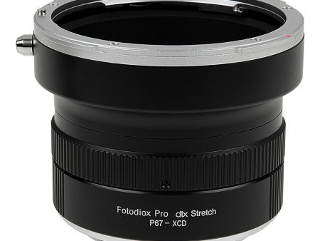 Fotodiox DLX Stretch Lens Adapter - Compatible with Pentax 6x7 (P67) Mount SLR Lenses to Hasselblad X-System (XCD) Mirrorless Camera Bodies with Macro Focusing Helicoid and 49mm Filter Threads Online Hot Sale