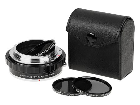 Fotodiox DLX Stretch Lens Adapter - Compatible with Canon EF & EF-S Mount Lens to Canon RF Mount Mirrorless Cameras with Macro Focusing Helicoid and Magnetic Drop-In Filters Sale