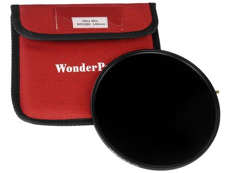 Fotodiox Pro 145mm Ultra Slim Neutral Density 1000 (10-Stop) Filter - Multi Coated ND1000 Filter (works with WonderPana 145 & 66 Systems) Sale