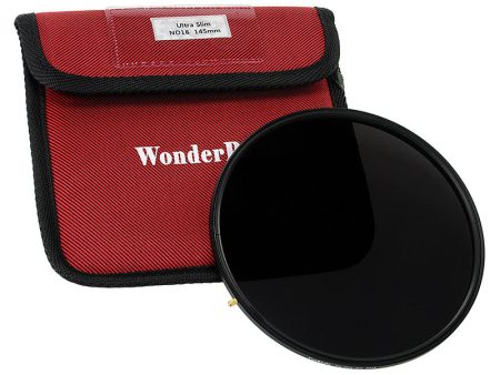 Fotodiox Pro 145mm Ultra Slim Neutral Density 16 (4-Stop) Filter - Multi Coated ND16 Filter (works with WonderPana 145 & 66 Systems) Online Hot Sale