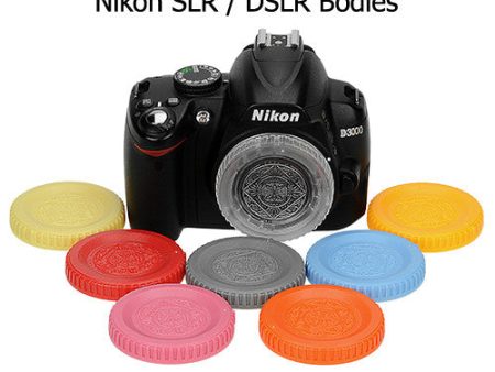 Fotodiox Designer Body Cap for All Nikon F SLR DSLR Cameras Hot on Sale