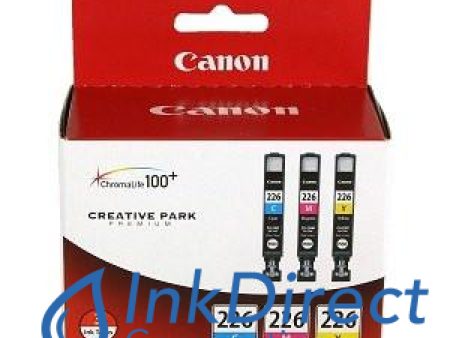 Genuine Canon  4547B005AA  CLI-226 Ink Combo Pack Jet Cartridge Cyan Magenta Yellow Sale