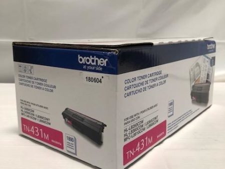 Genuine Brother TN431M TN-431M Toner Cartridge Magenta L8260 L8360 L8610 L8900 Supply