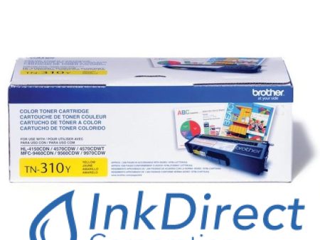 Genuine Brother TN310Y TN-310Y   Toner Cartridge Yellow Hot on Sale