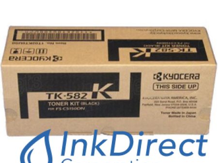 Genuine Kyocera Mita 1T02KT0US0 TK-582K TK582K Toner Cartridge Black Fashion